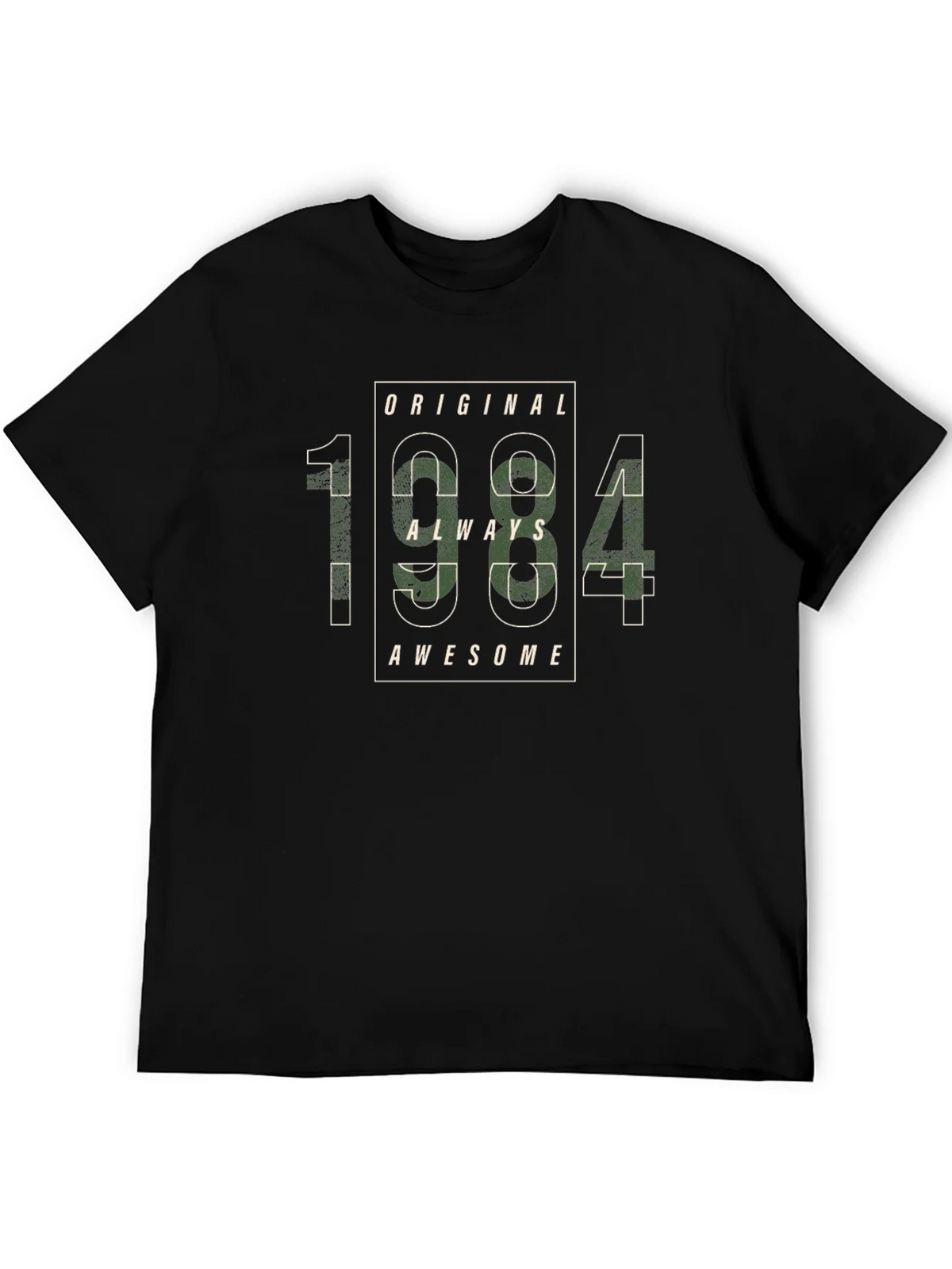 Original 1984 Always Awesome Black T-Shirt product image 5