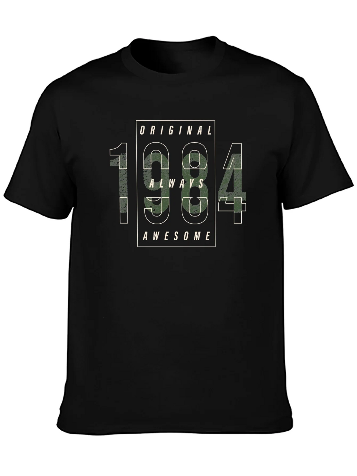 Original 1984 Always Awesome Black T-Shirt product image 3