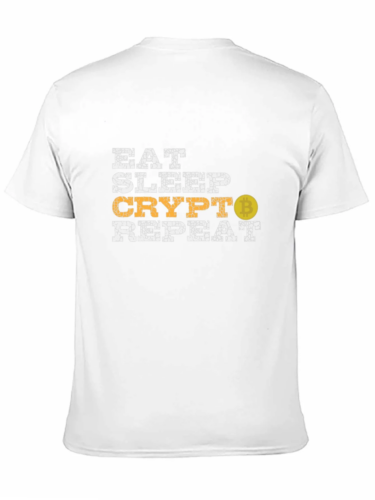 Eat Sleep Crypto Repeat Bitcoin Graphic Tee product image 10