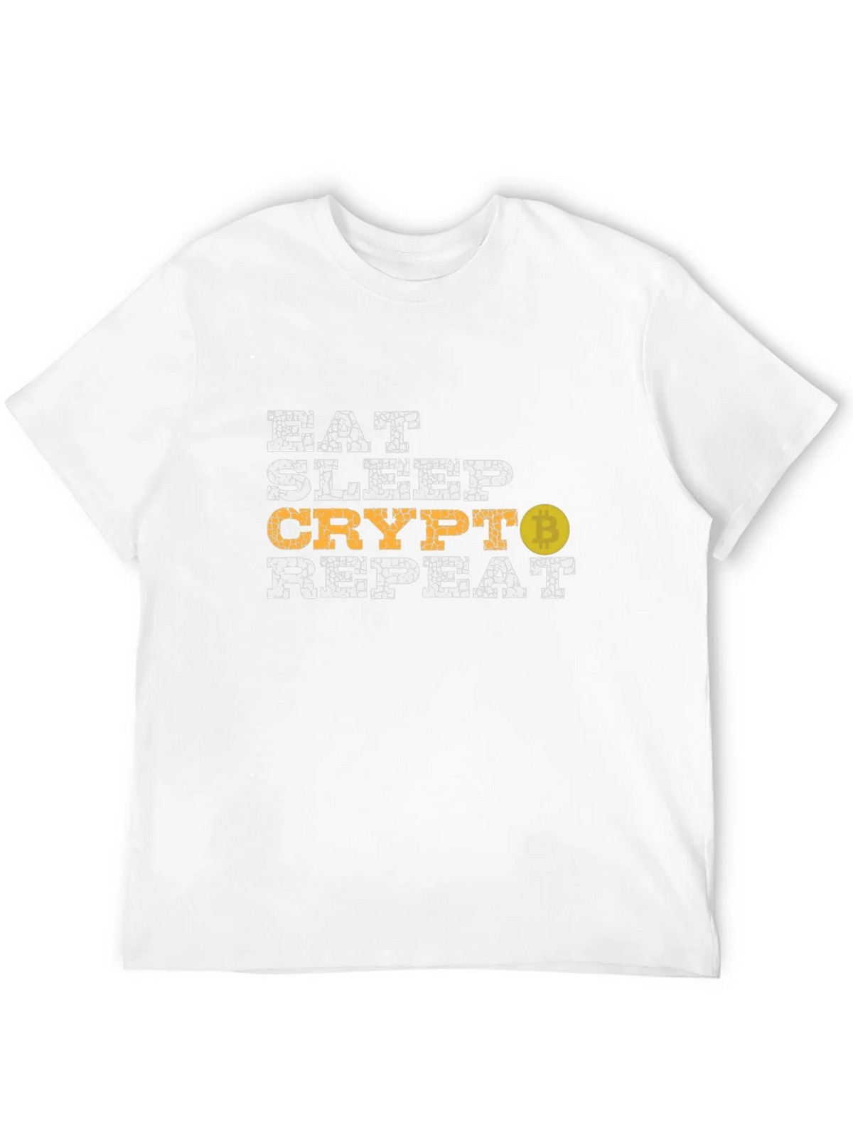 Eat Sleep Crypto Repeat Bitcoin Graphic Tee product image 11