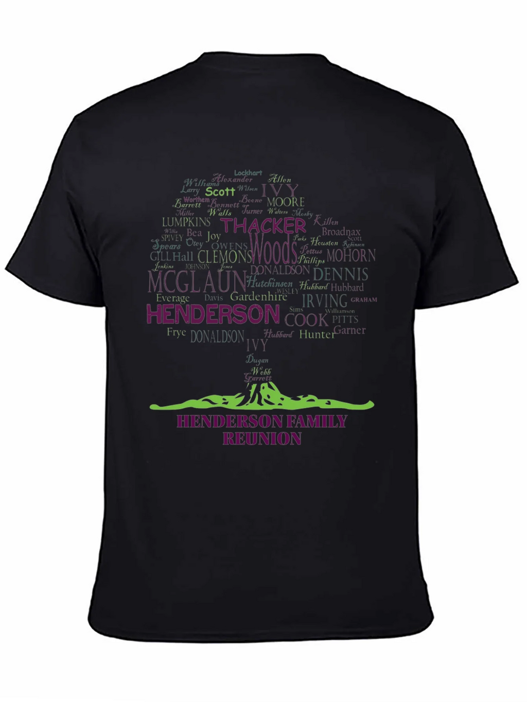 Henderson Family Reunion T-Shirt product image 7