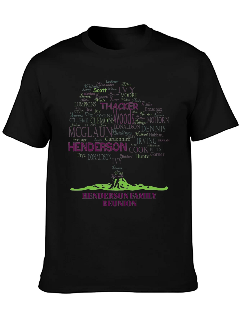 Henderson Family Reunion T-Shirt product image 6