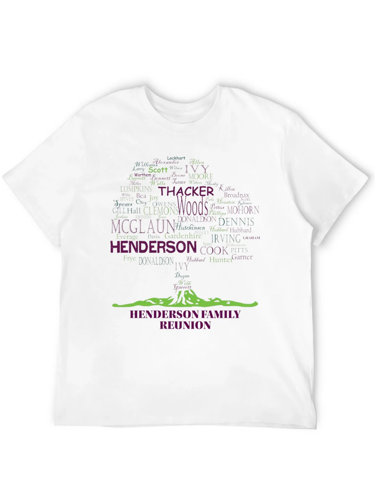Henderson Family Reunion T-Shirt product image 3