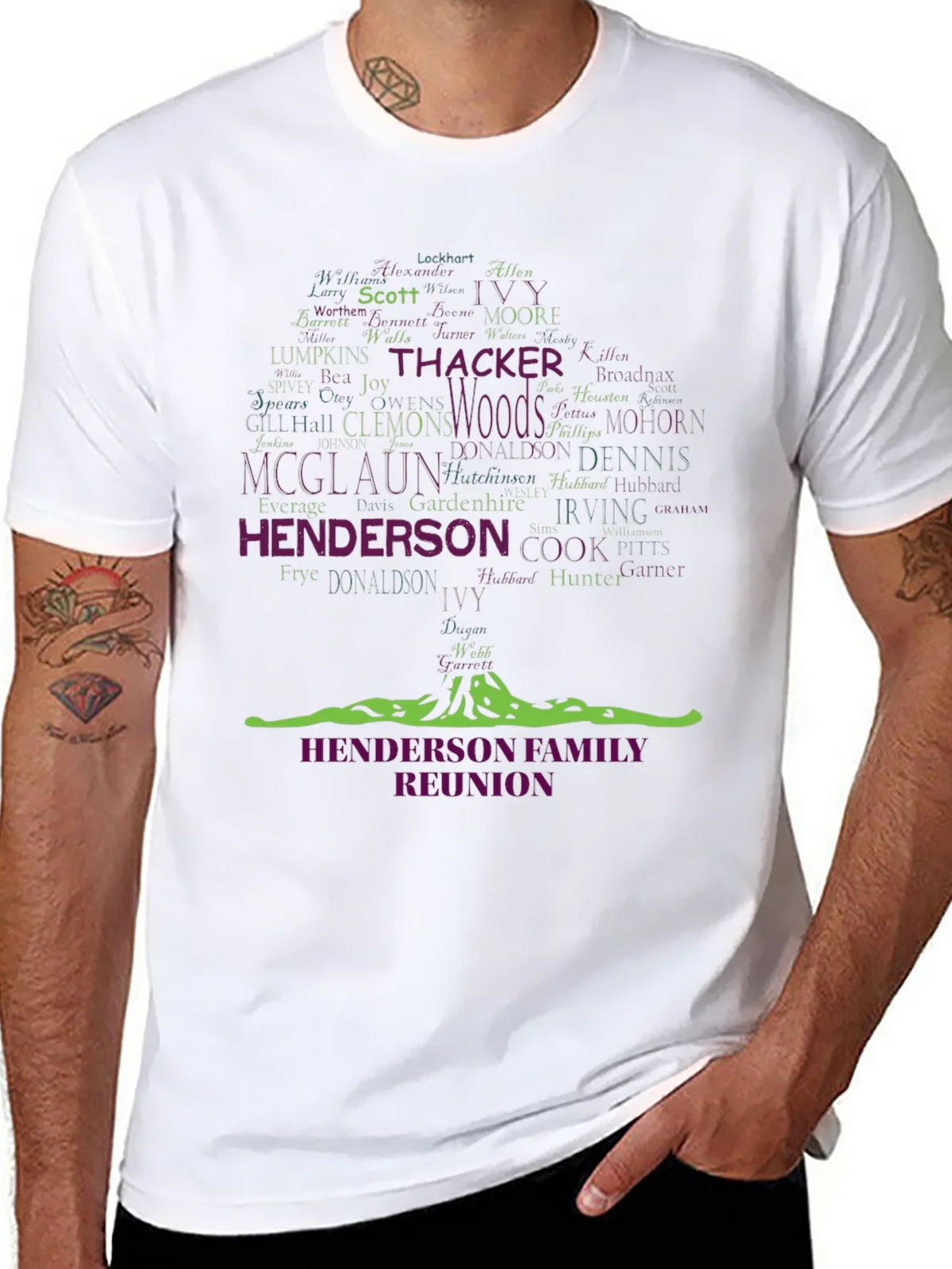 Henderson Family Reunion T-Shirt product image 10