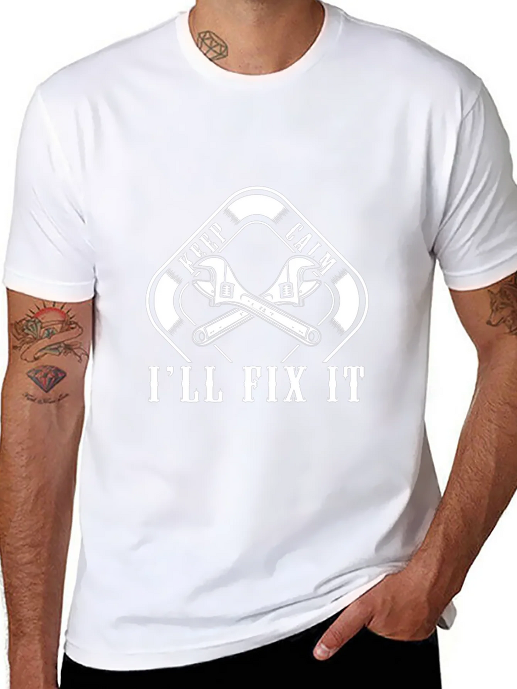 Keep Calm Ill Fix It T-Shirt product image 7