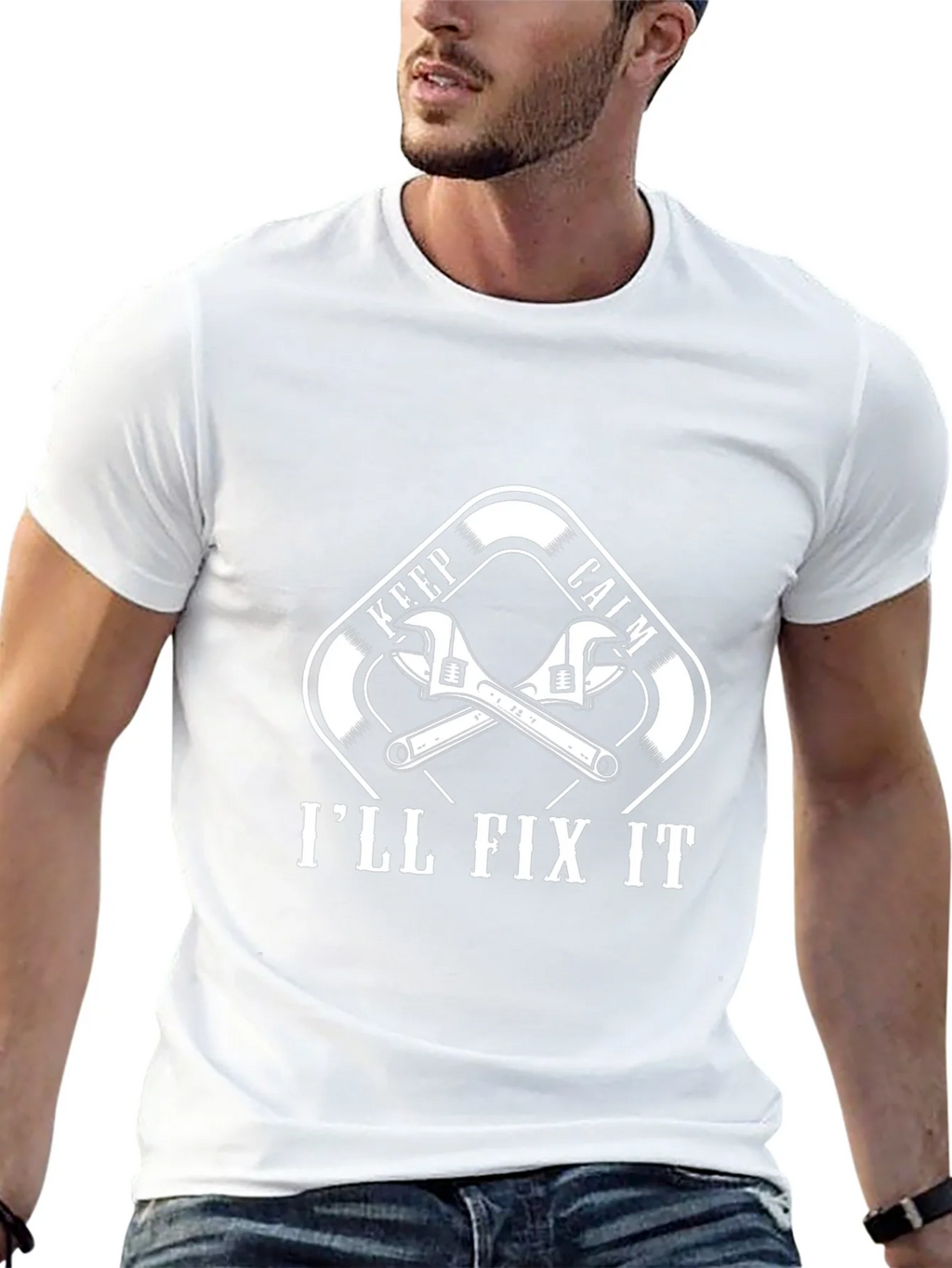 Keep Calm Ill Fix It T-Shirt product image 12