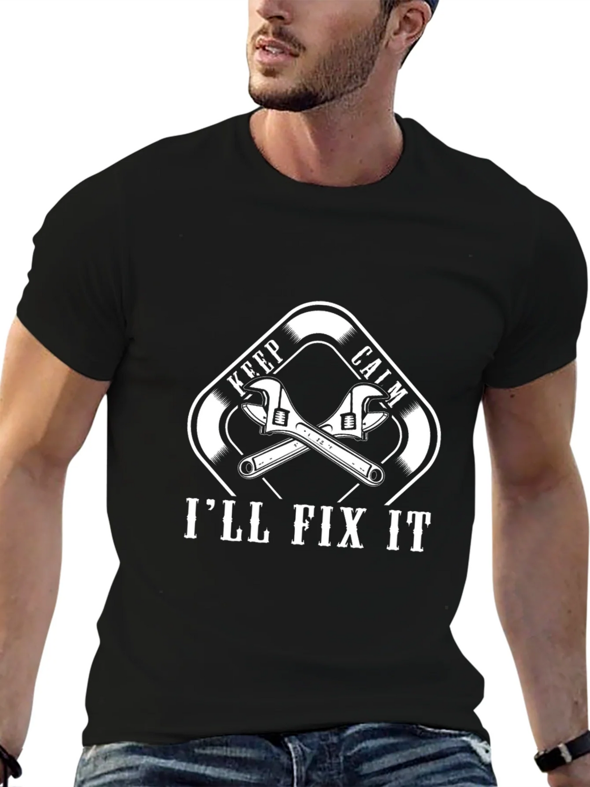 Keep Calm Ill Fix It T-Shirt product image 6