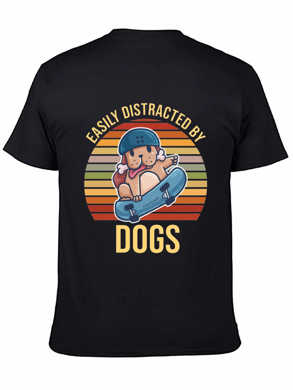 Easily Distracted By Dogs Graphic Tee product image 4