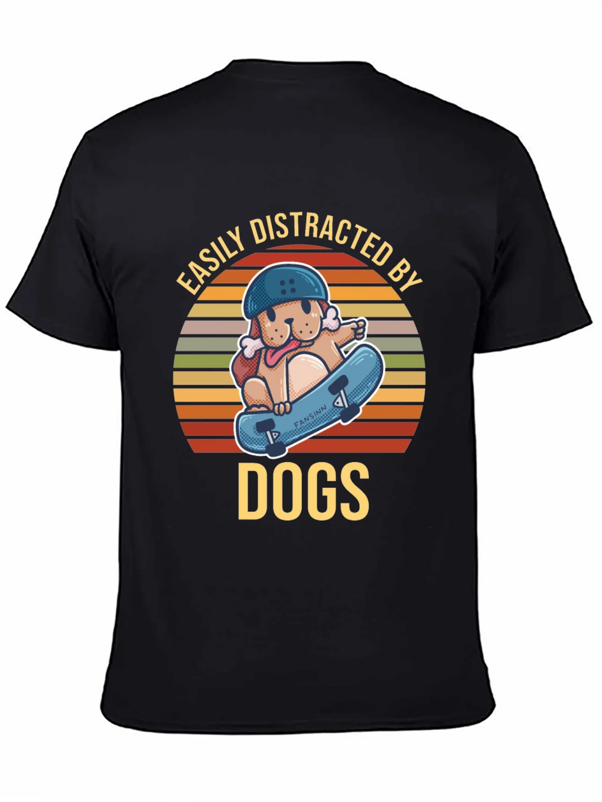 Easily Distracted By Dogs Graphic Tee product image 4