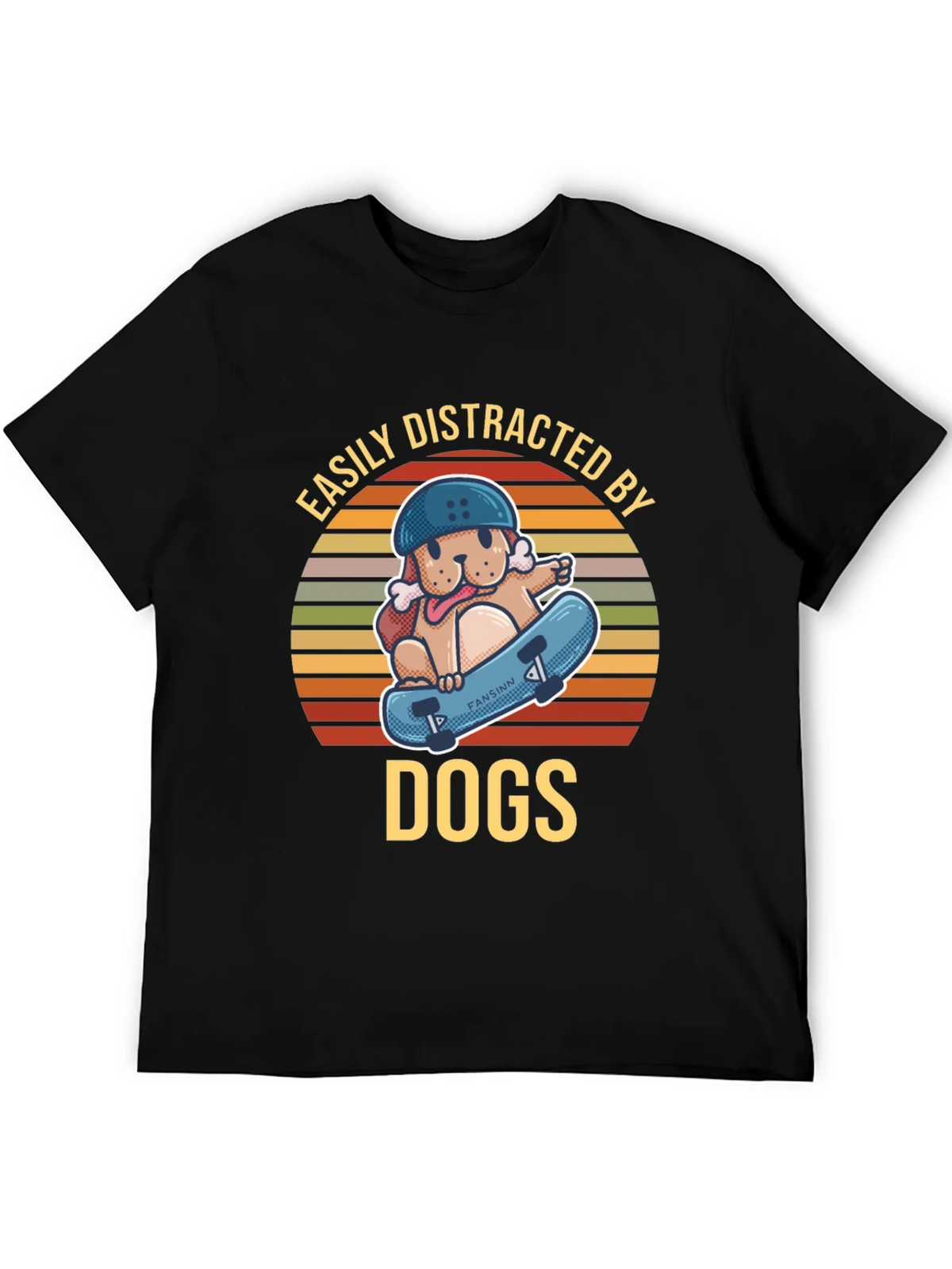 Easily Distracted By Dogs Graphic Tee product image 5