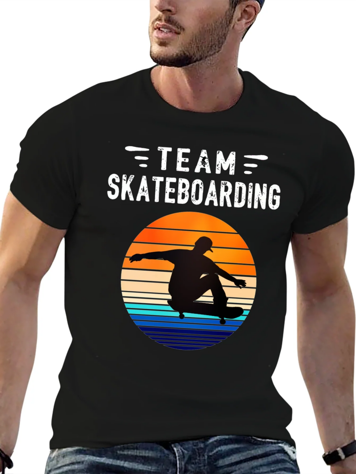 Team Skateboarding Graphic Tee product image 9