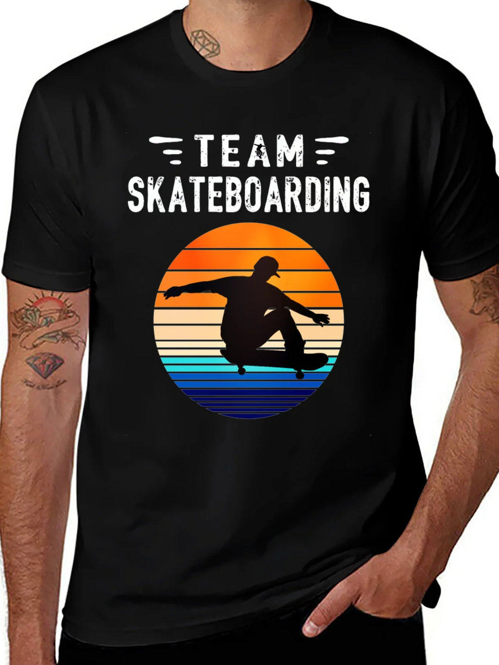 Team Skateboarding Graphic Tee product image 1