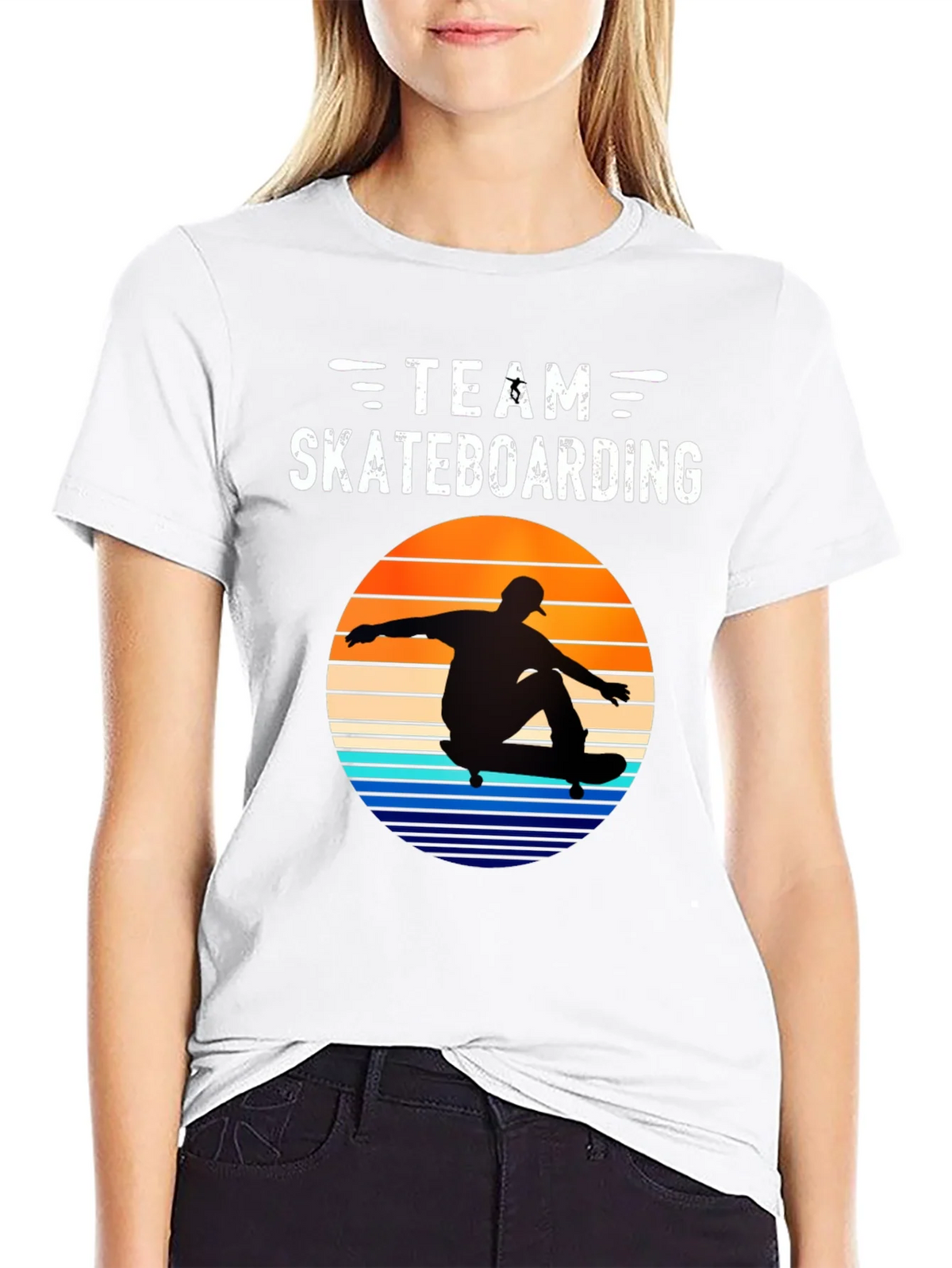 Team Skateboarding Graphic Tee product image 11