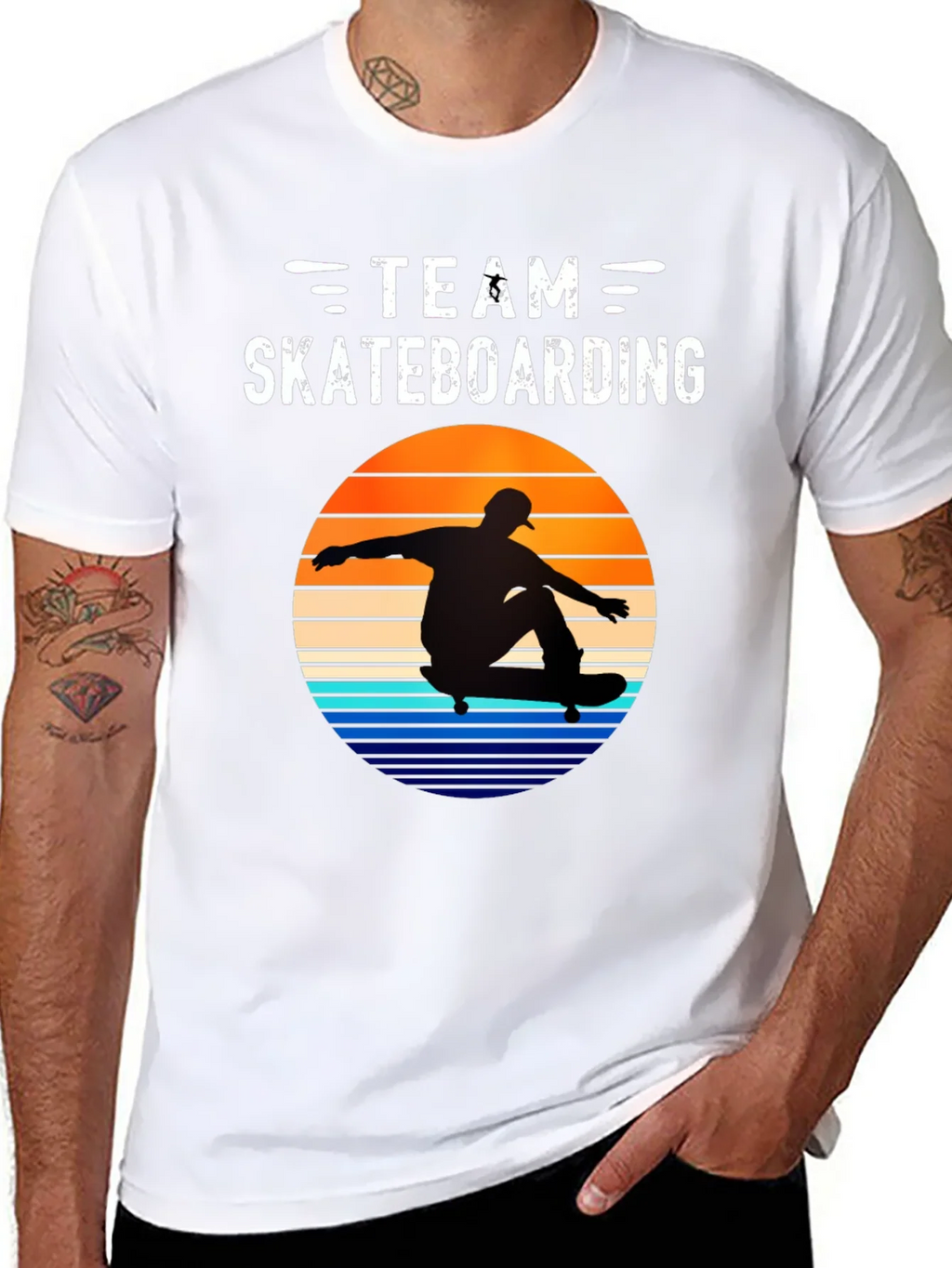 Team Skateboarding Graphic Tee product image 10