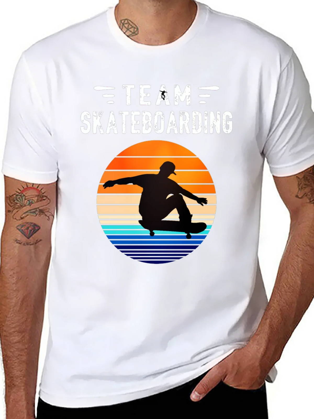 Team Skateboarding Graphic Tee product image 10