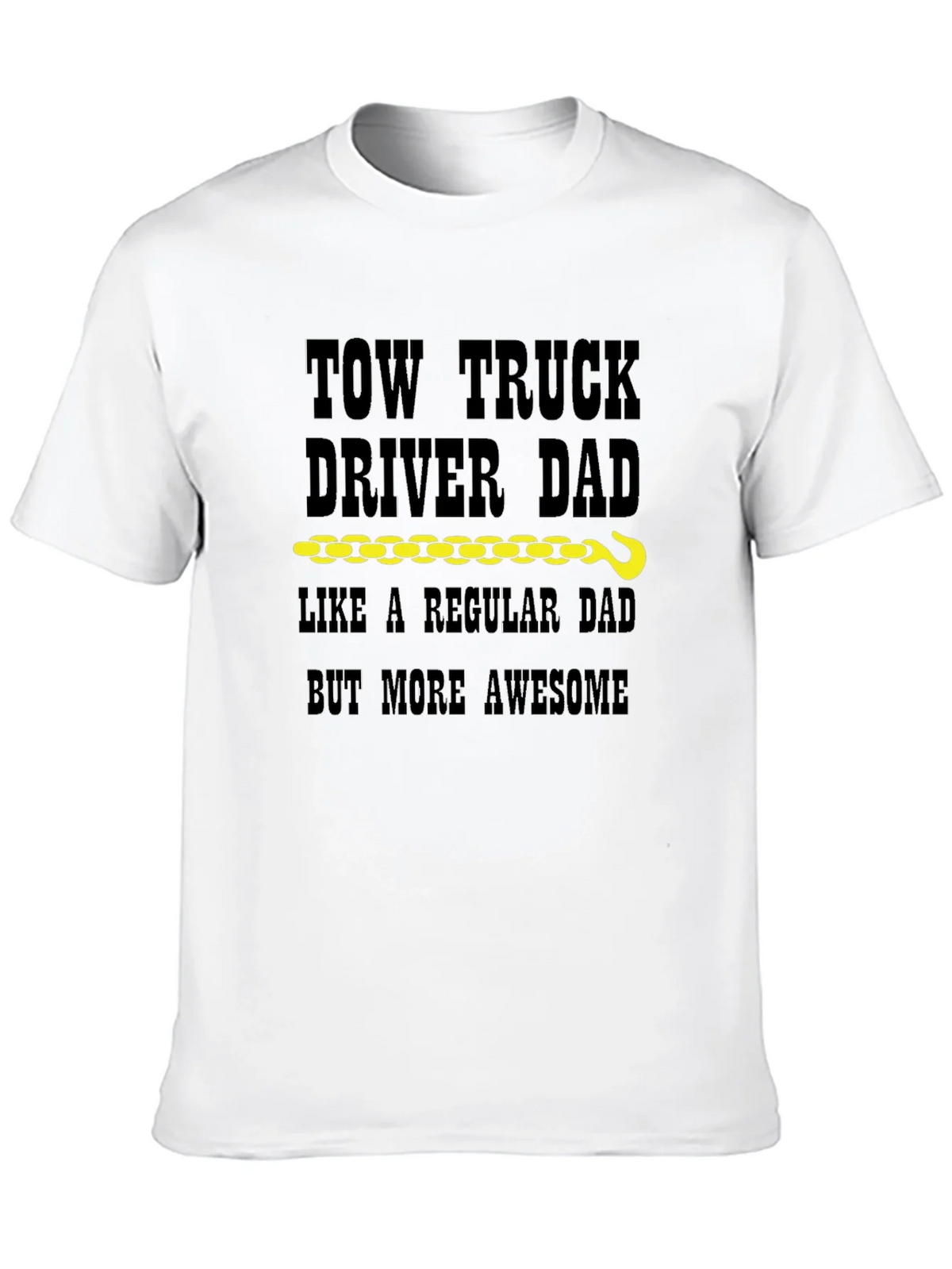 Tow Truck Driver Dad T-Shirt product image 12