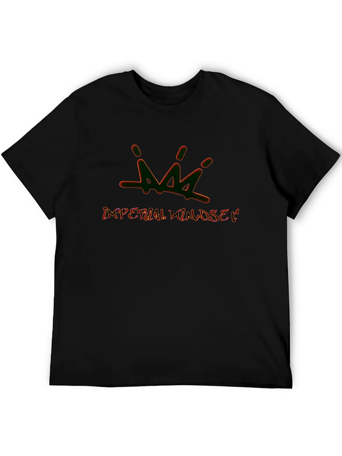 Imperial Mindset Black Graphic T-Shirt product image 5