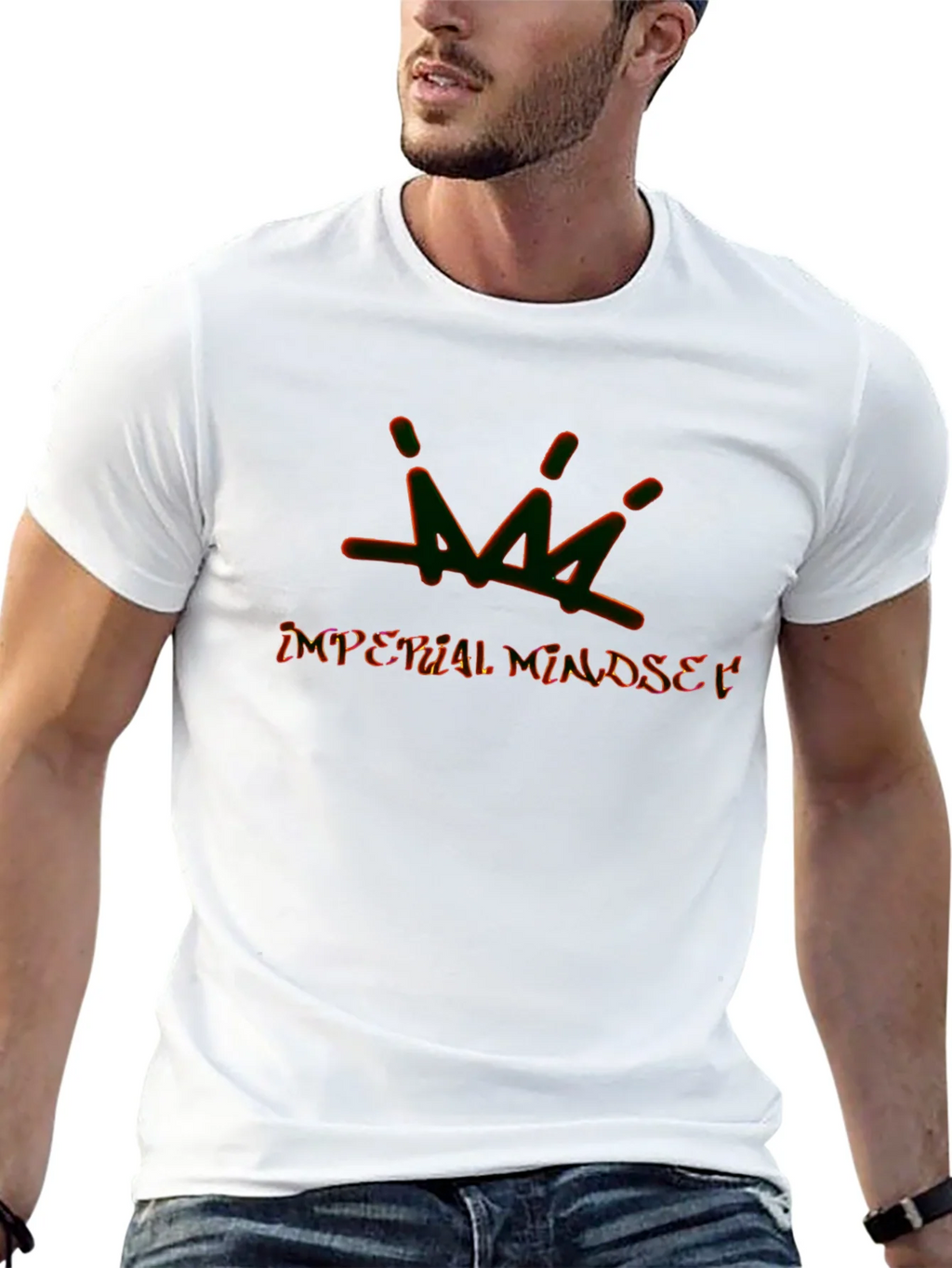 Imperial Mindset Black Graphic T-Shirt product image 12