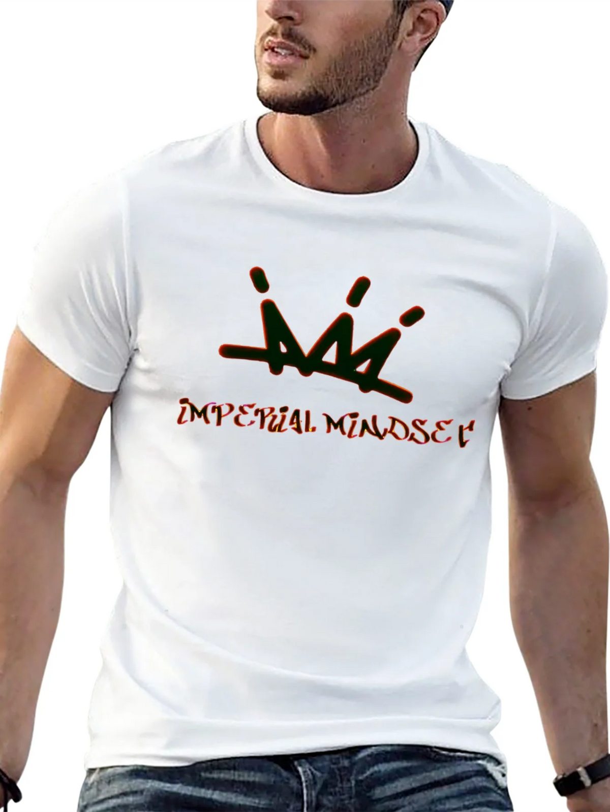 Imperial Mindset Black Graphic T-Shirt product image 12