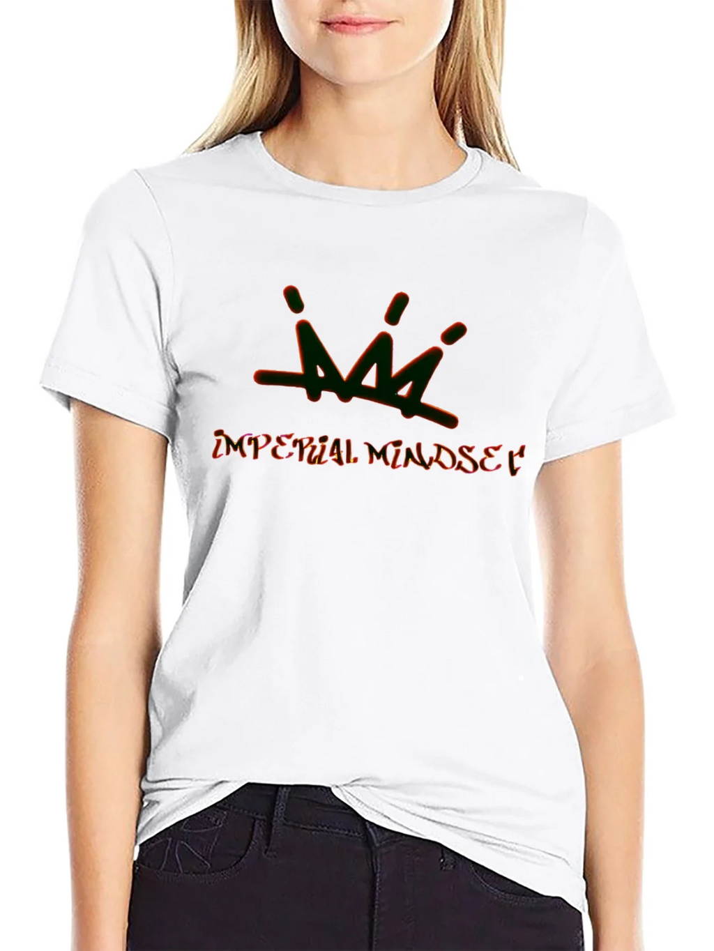 Imperial Mindset Black Graphic T-Shirt product image 8