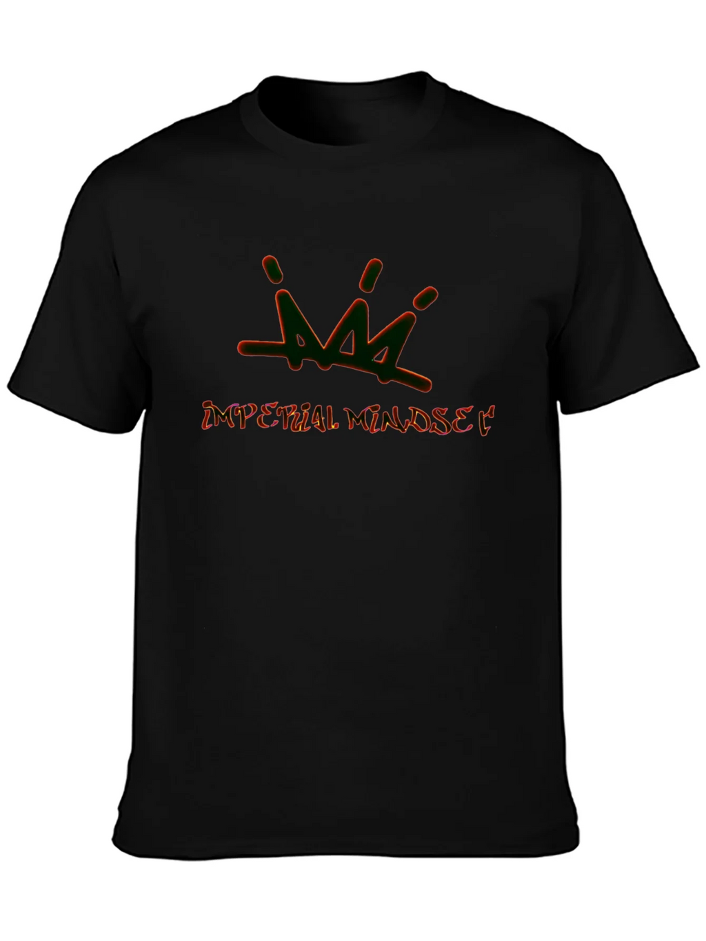 Imperial Mindset Black Graphic T-Shirt product image 3