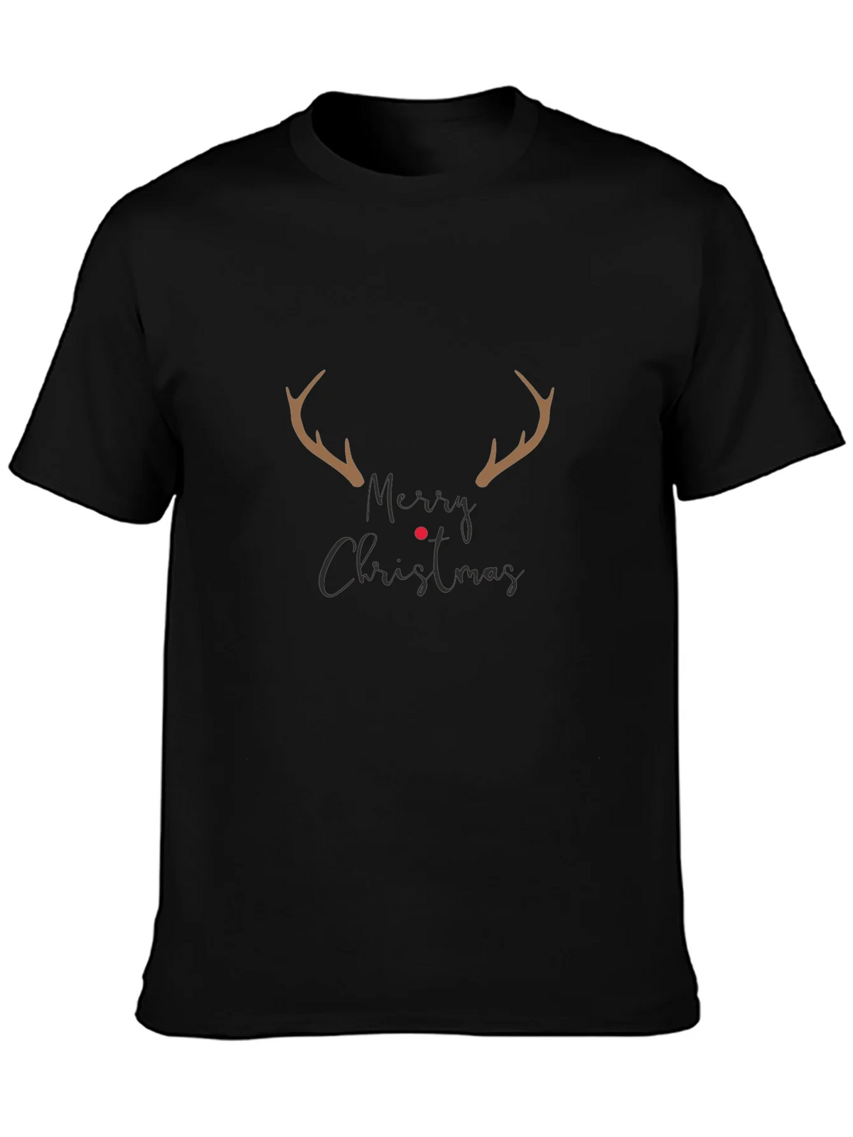 Merry Christmas Reindeer Antler T-Shirt product image 6