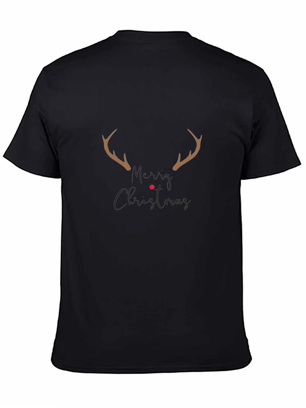 Merry Christmas Reindeer Antler T-Shirt product image 7