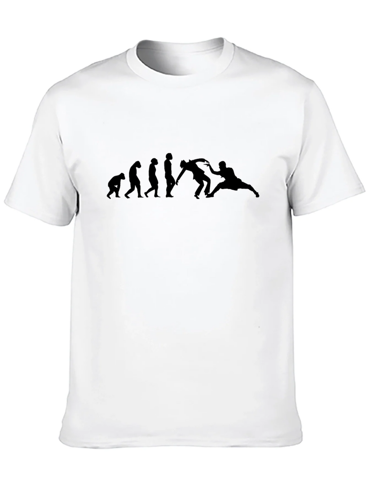 Evolution of Jiu Jitsu Black T-Shirt product image 9