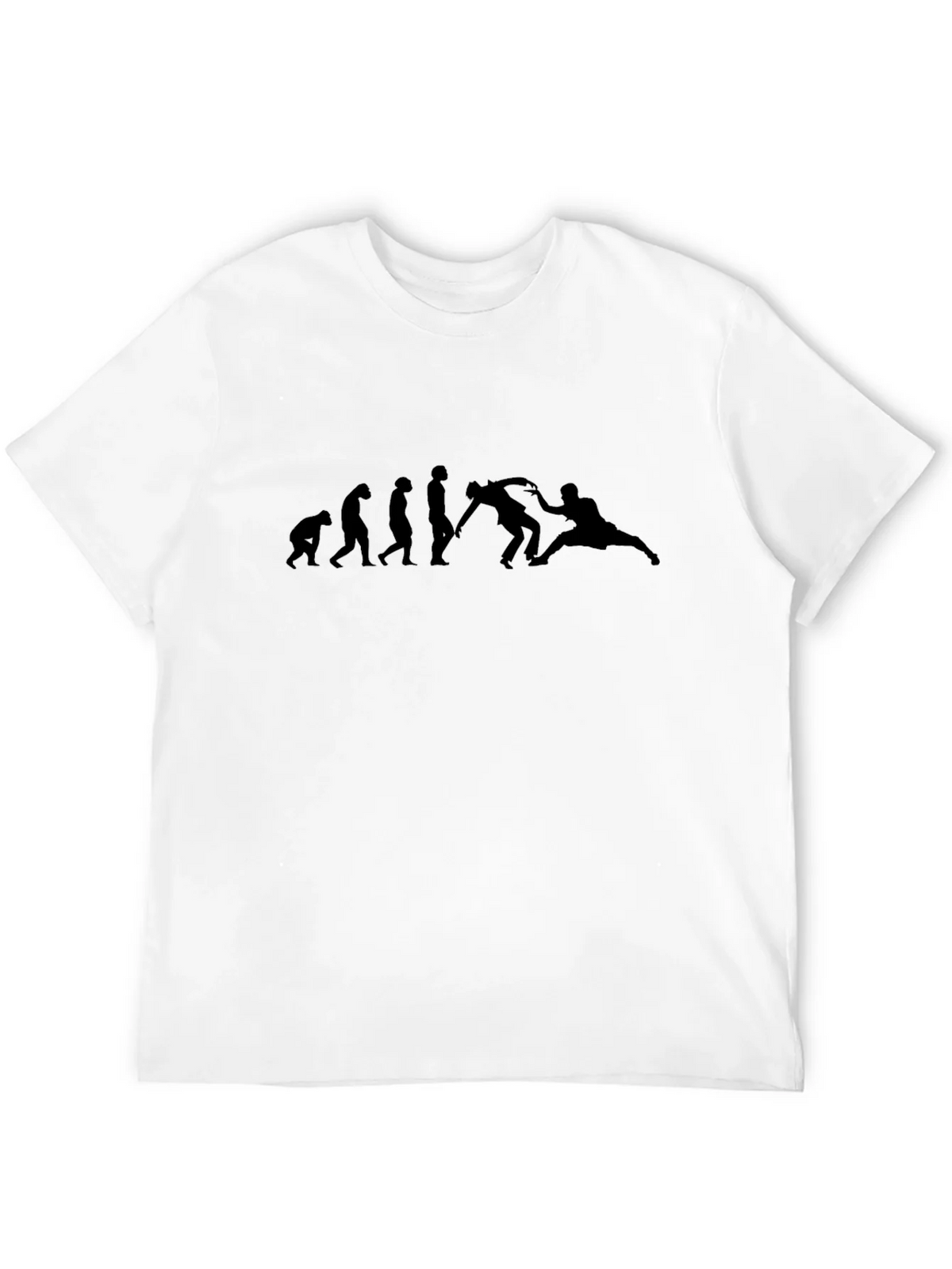 Evolution of Jiu Jitsu Black T-Shirt product image 11