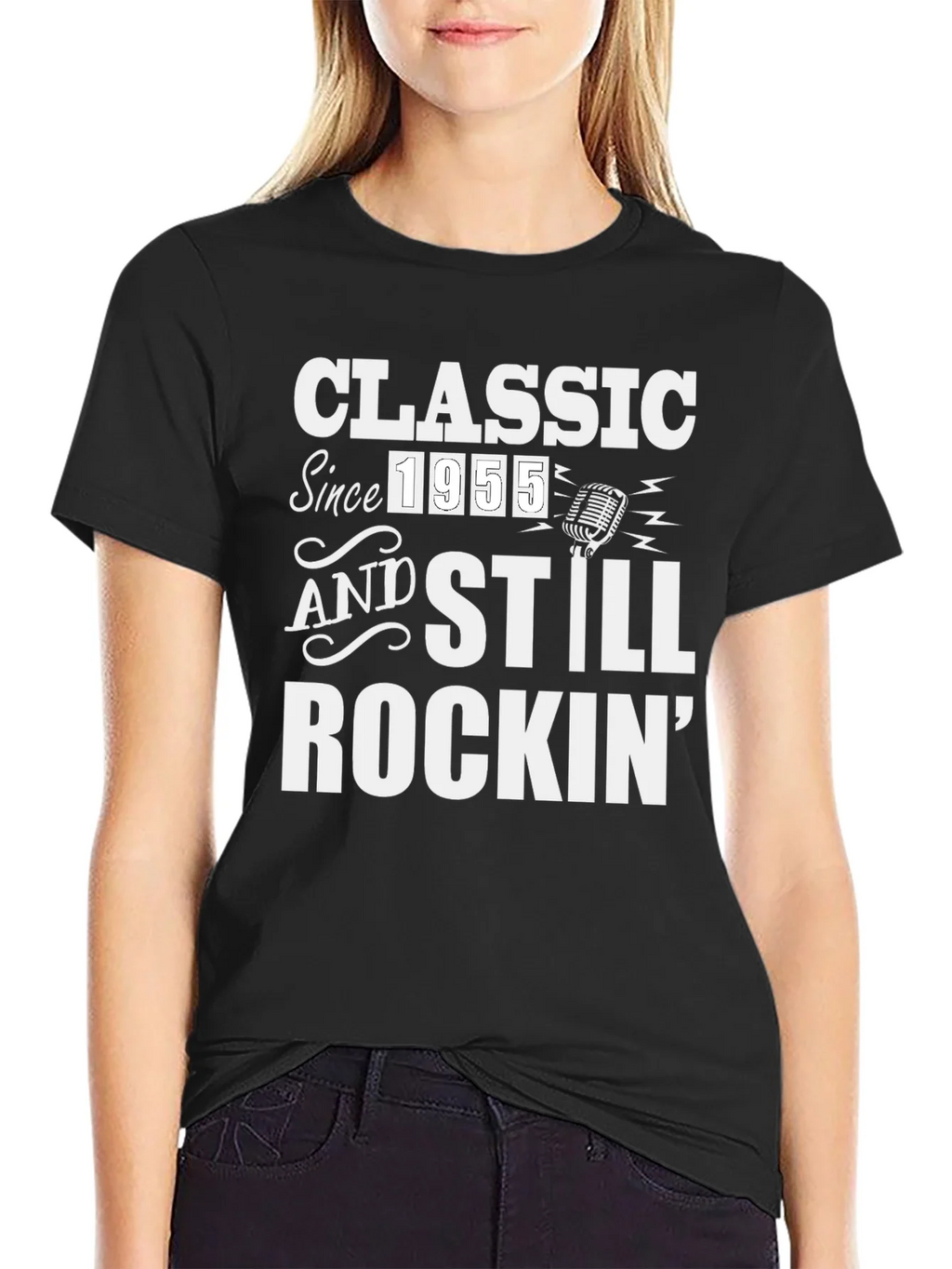 Classic Since 1955 Rockin Graphic T-Shirt product image 5