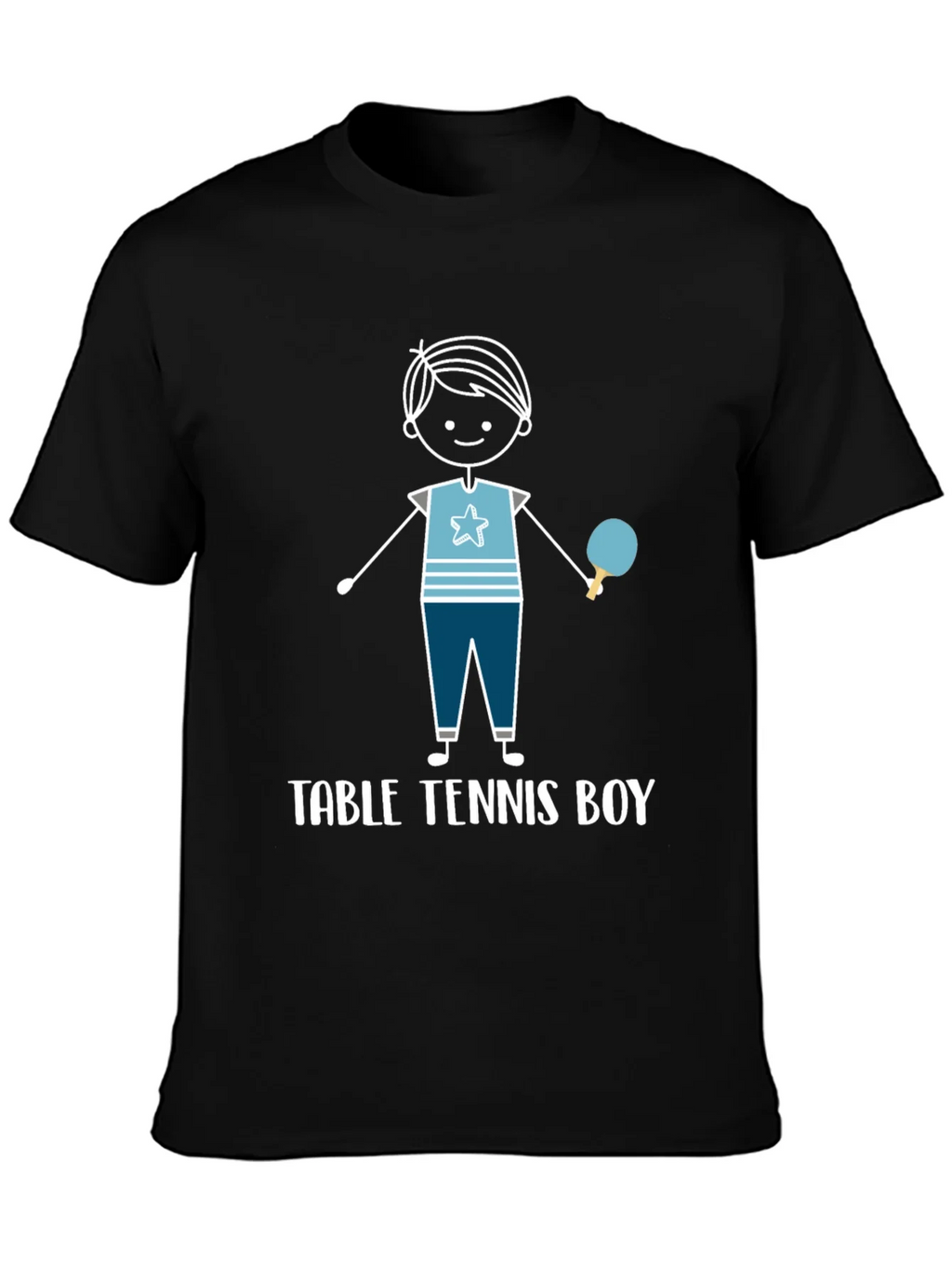 Table Tennis Boy Graphic T-Shirt product image 6