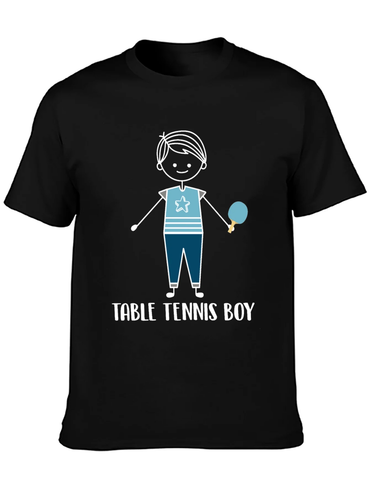Table Tennis Boy Graphic T-Shirt product image 6