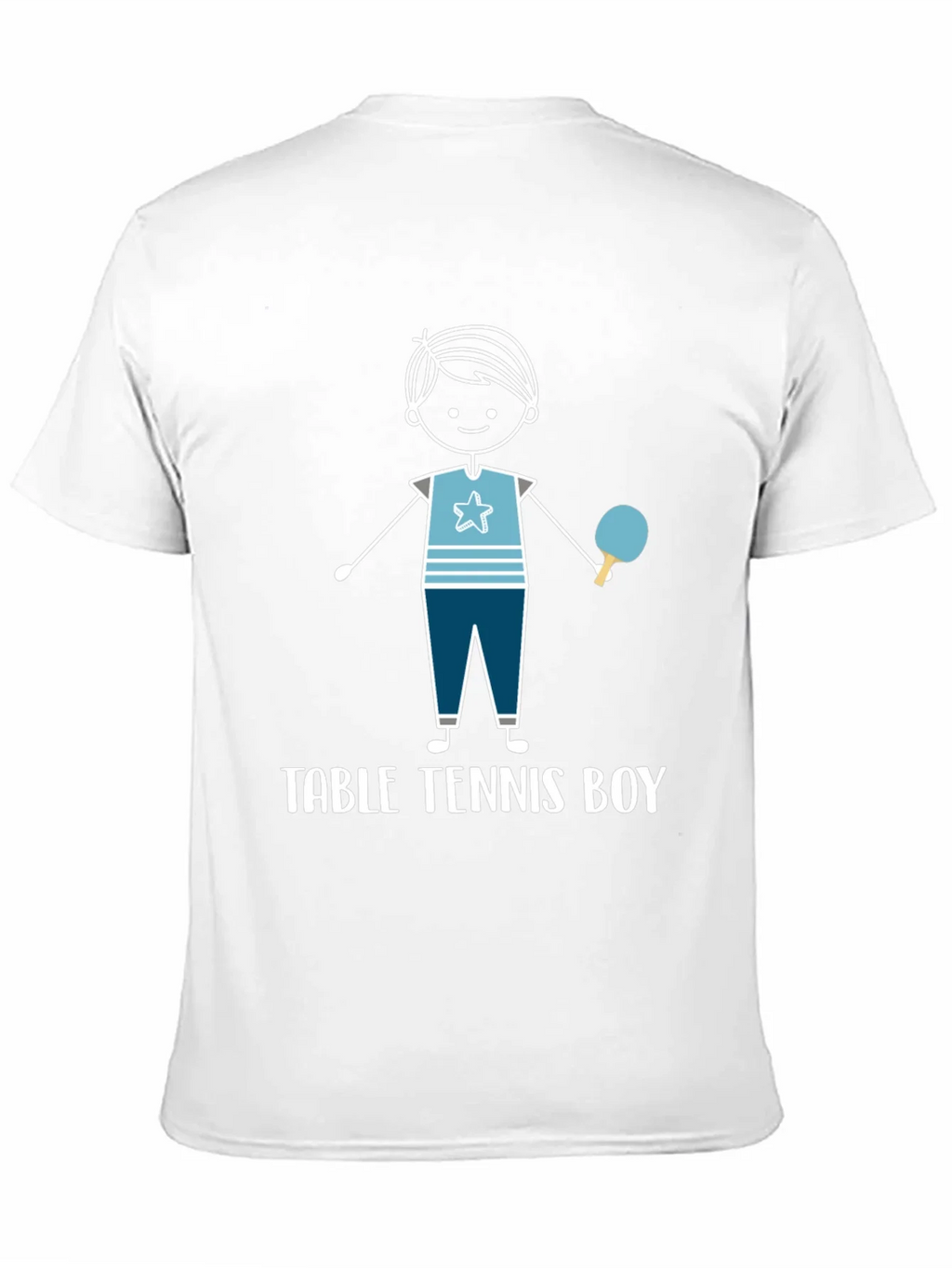 Table Tennis Boy Graphic T-Shirt product image 2