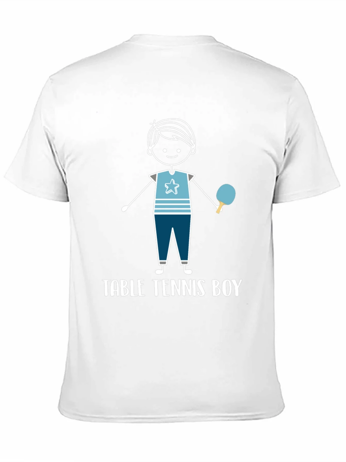 Table Tennis Boy Graphic T-Shirt product image 2