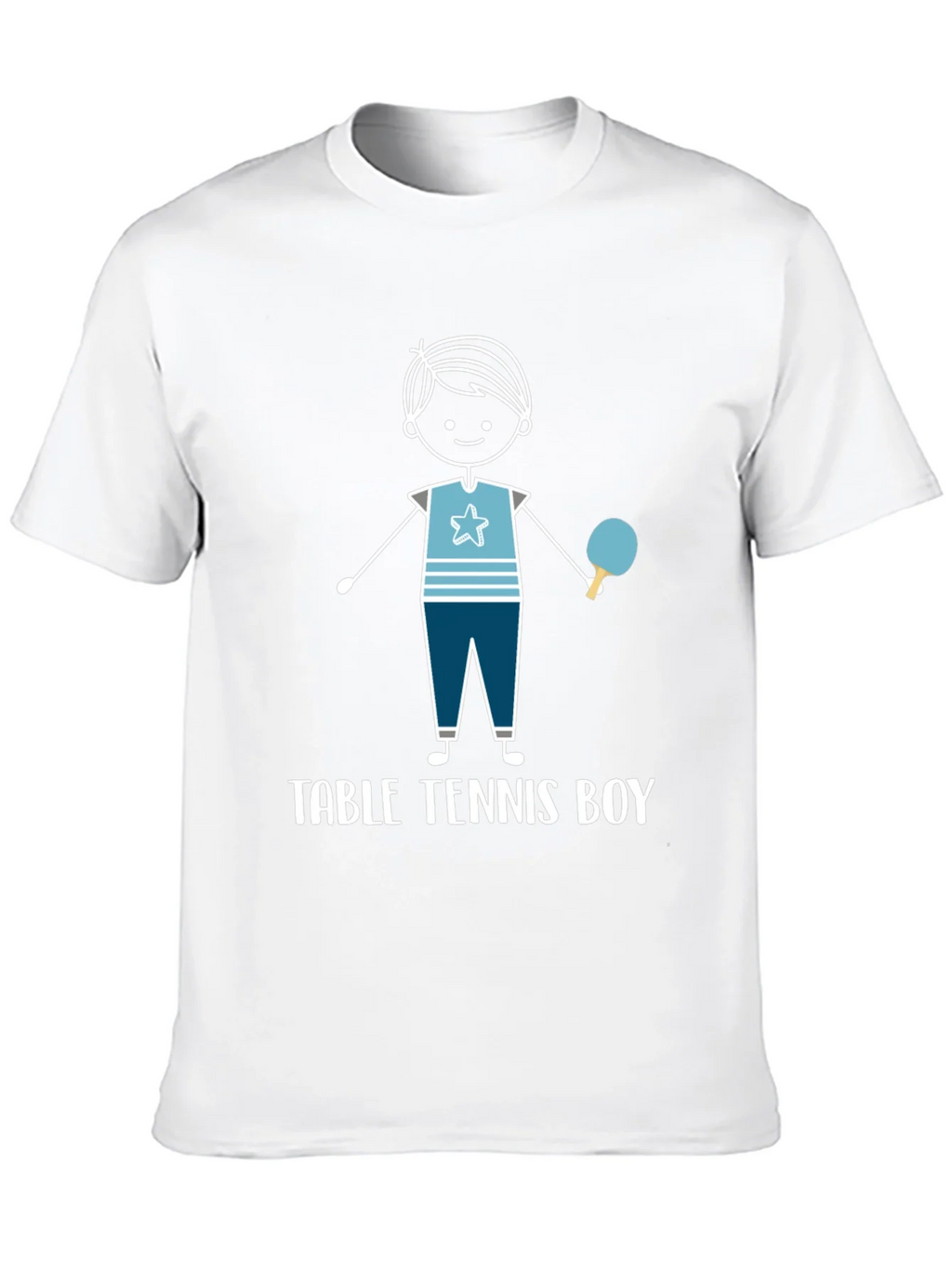 Table Tennis Boy Graphic T-Shirt product image 12