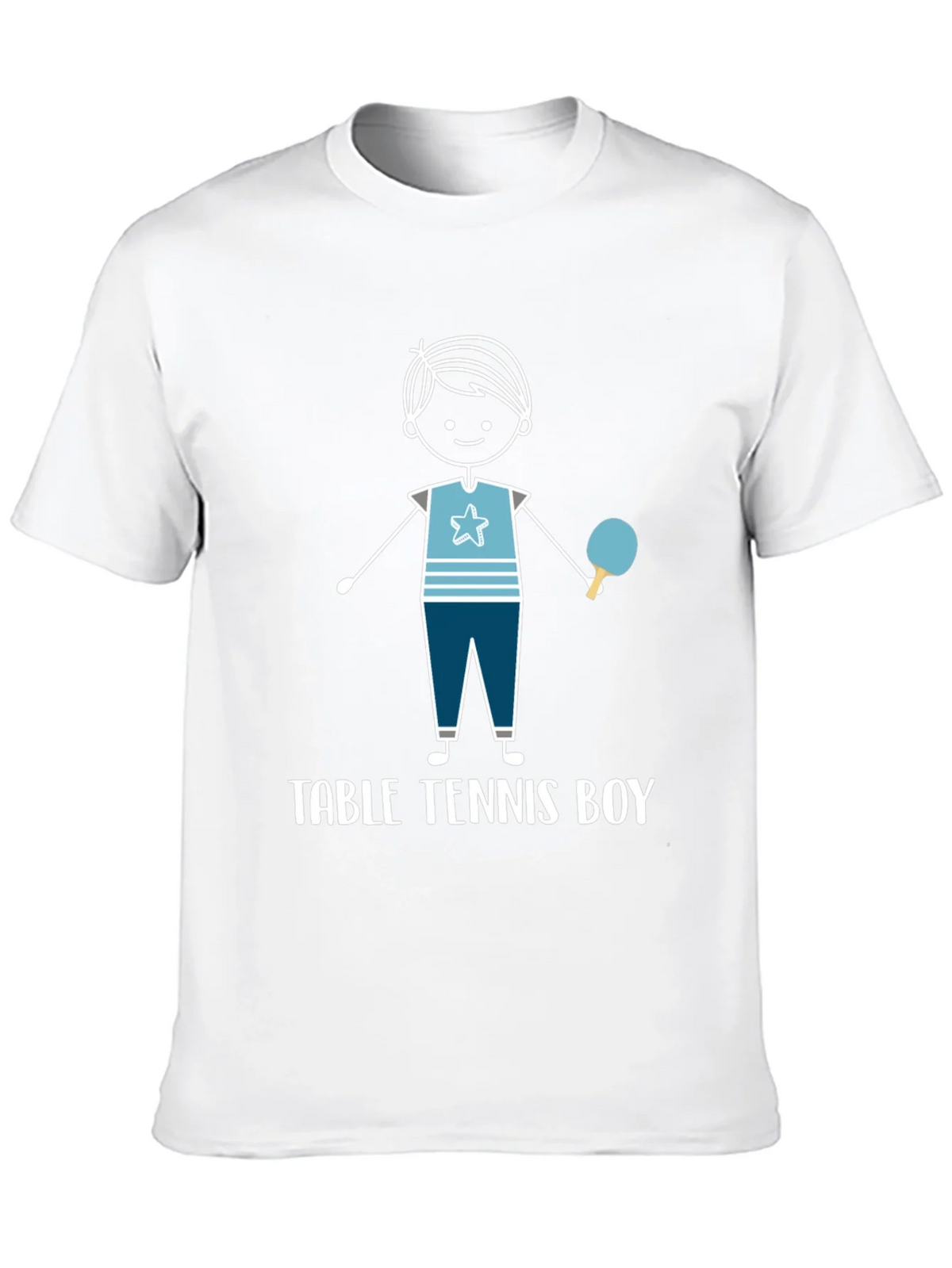 Table Tennis Boy Graphic T-Shirt product image 12