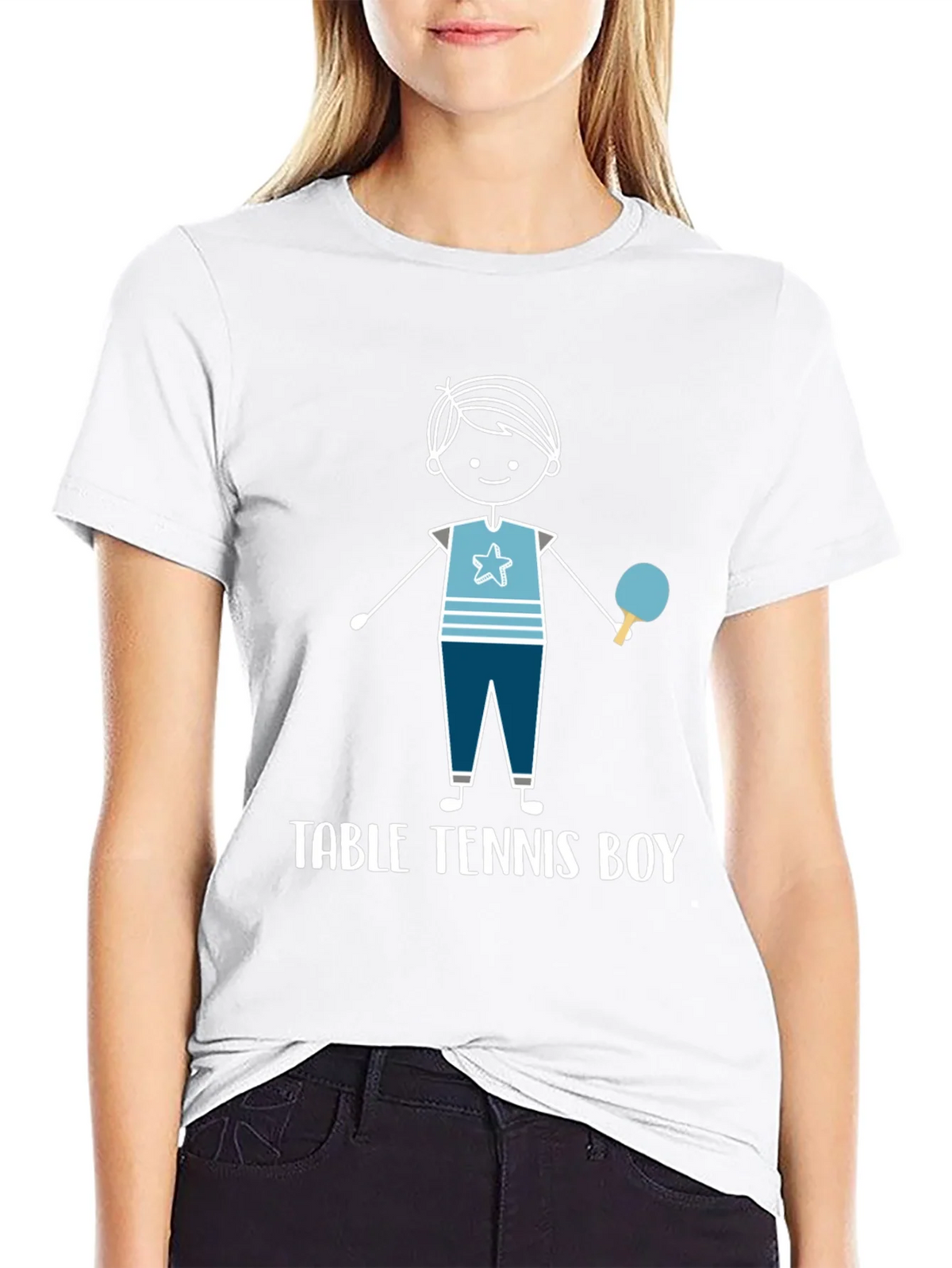 Table Tennis Boy Graphic T-Shirt product image 11
