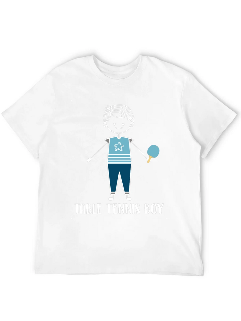 Table Tennis Boy Graphic T-Shirt product image 3