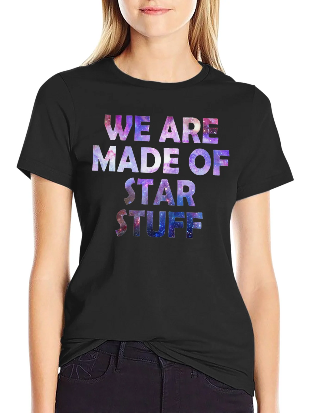 Galaxy Star Stuff T-Shirt - Black product image 5