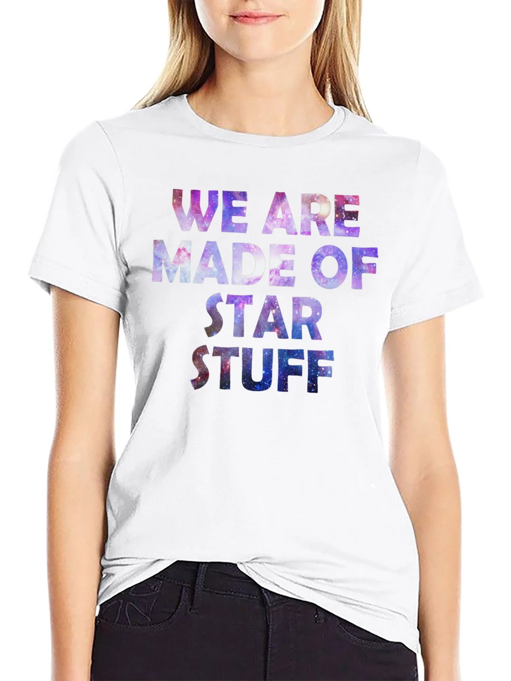 Galaxy Star Stuff T-Shirt - Black product image 11