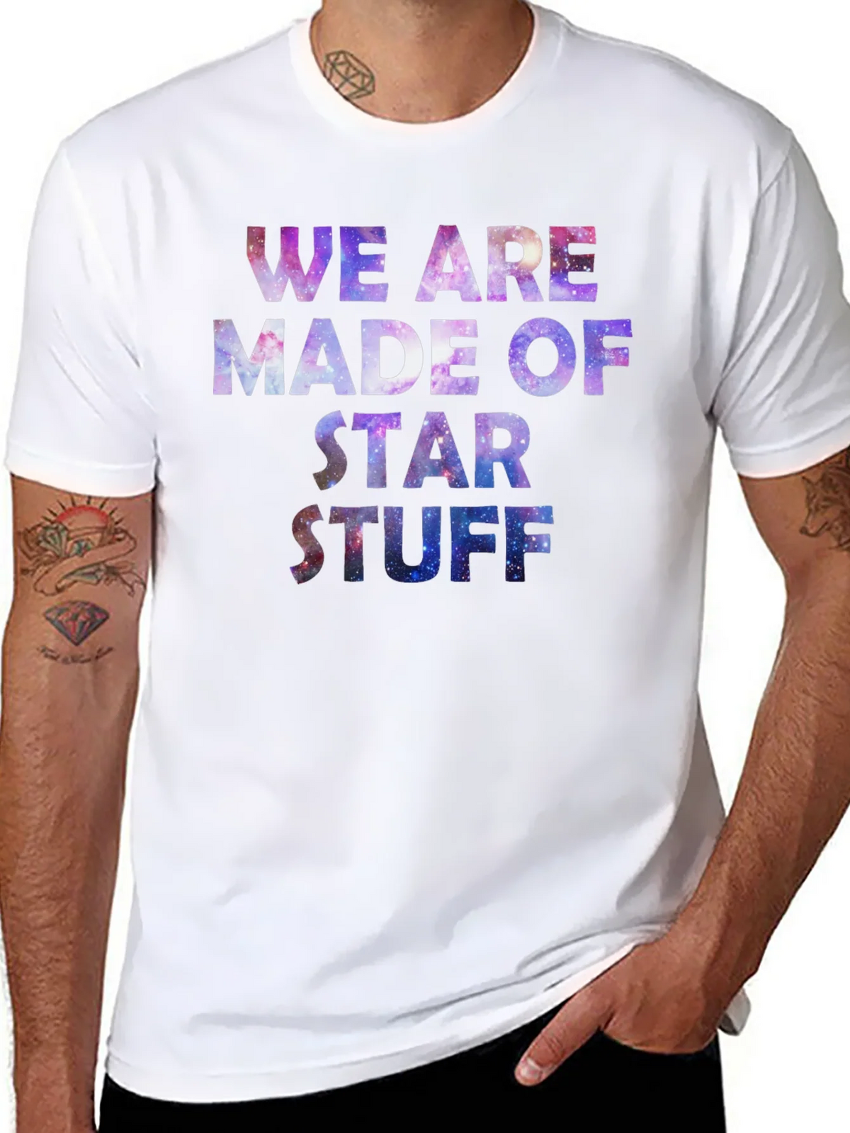 Galaxy Star Stuff T-Shirt - Black product image 10