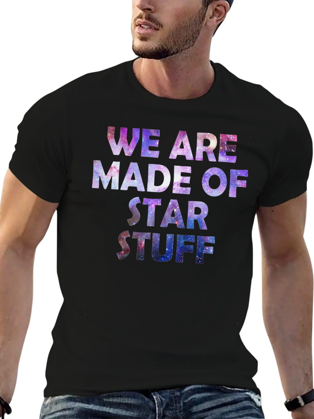 Galaxy Star Stuff T-Shirt - Black product image 9
