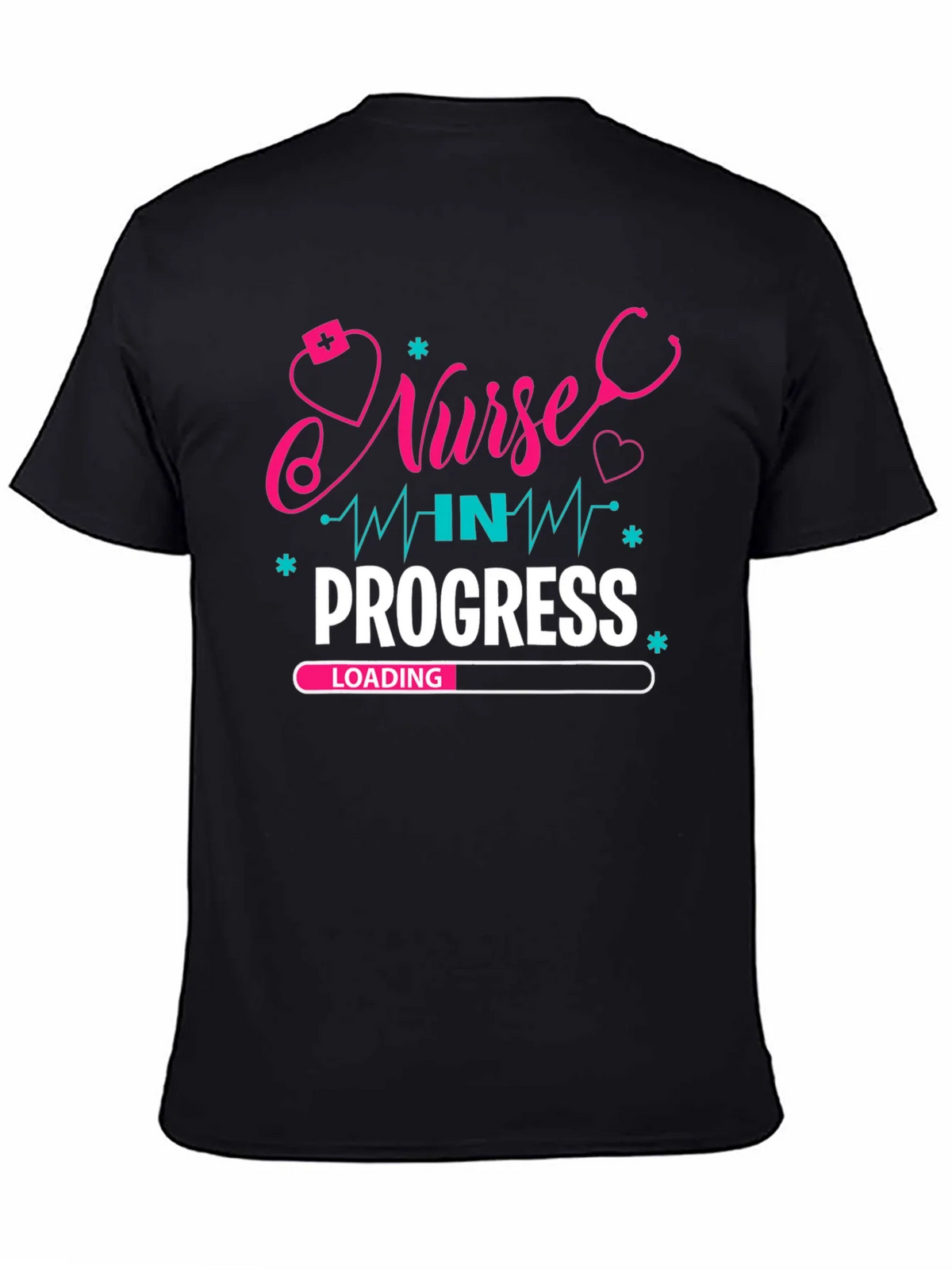 Nurse in Progress Graphic T-Shirt product image 4