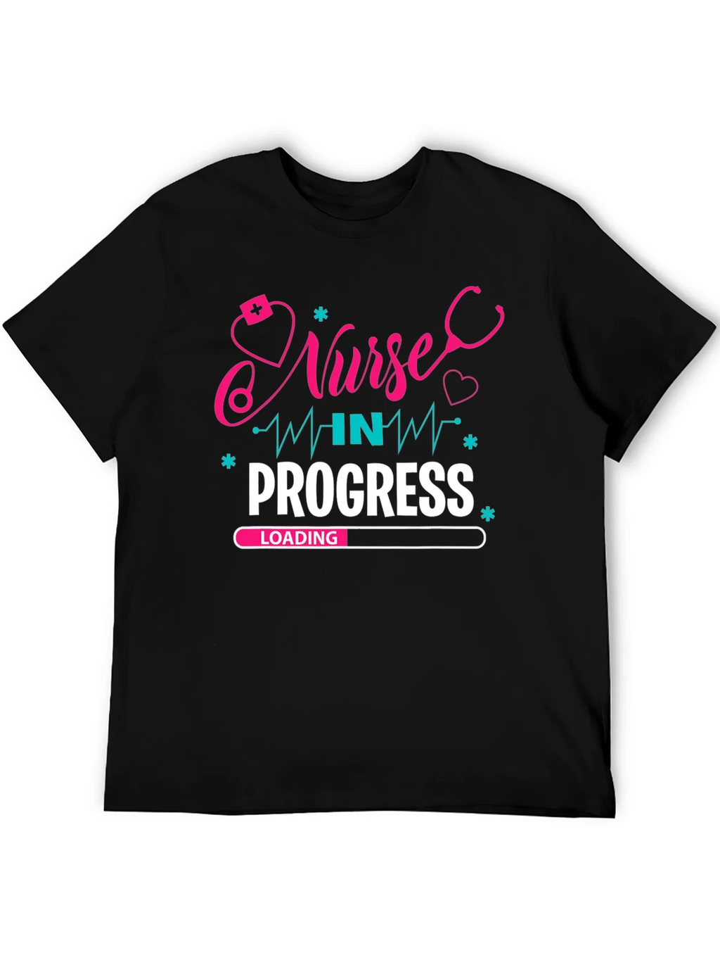 Nurse in Progress Graphic T-Shirt product image 5