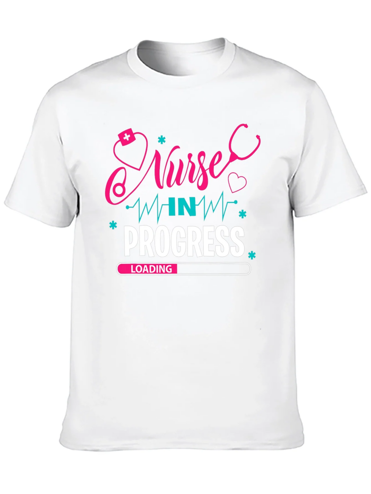 Nurse in Progress Graphic T-Shirt product image 9