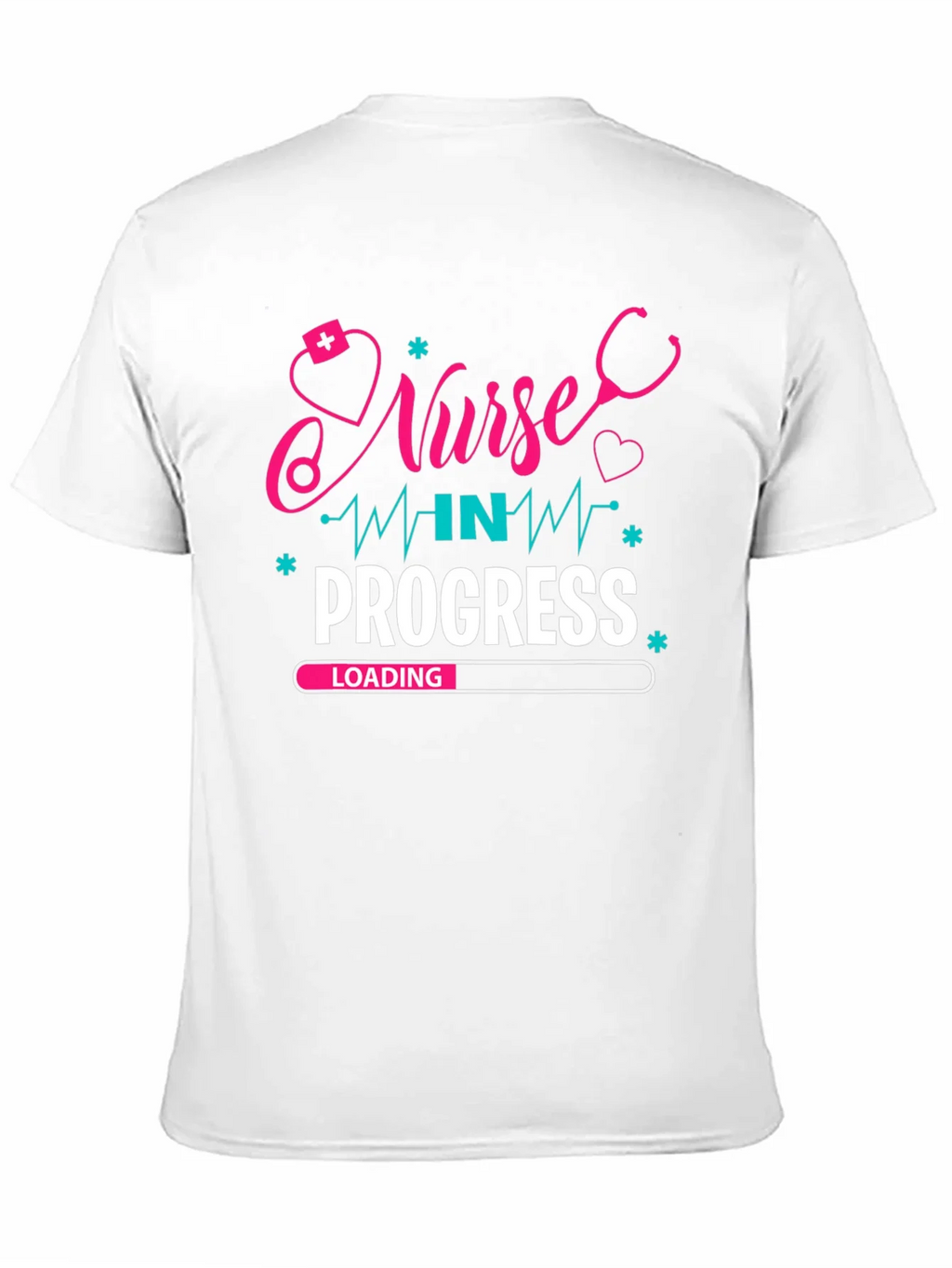 Nurse in Progress Graphic T-Shirt product image 10