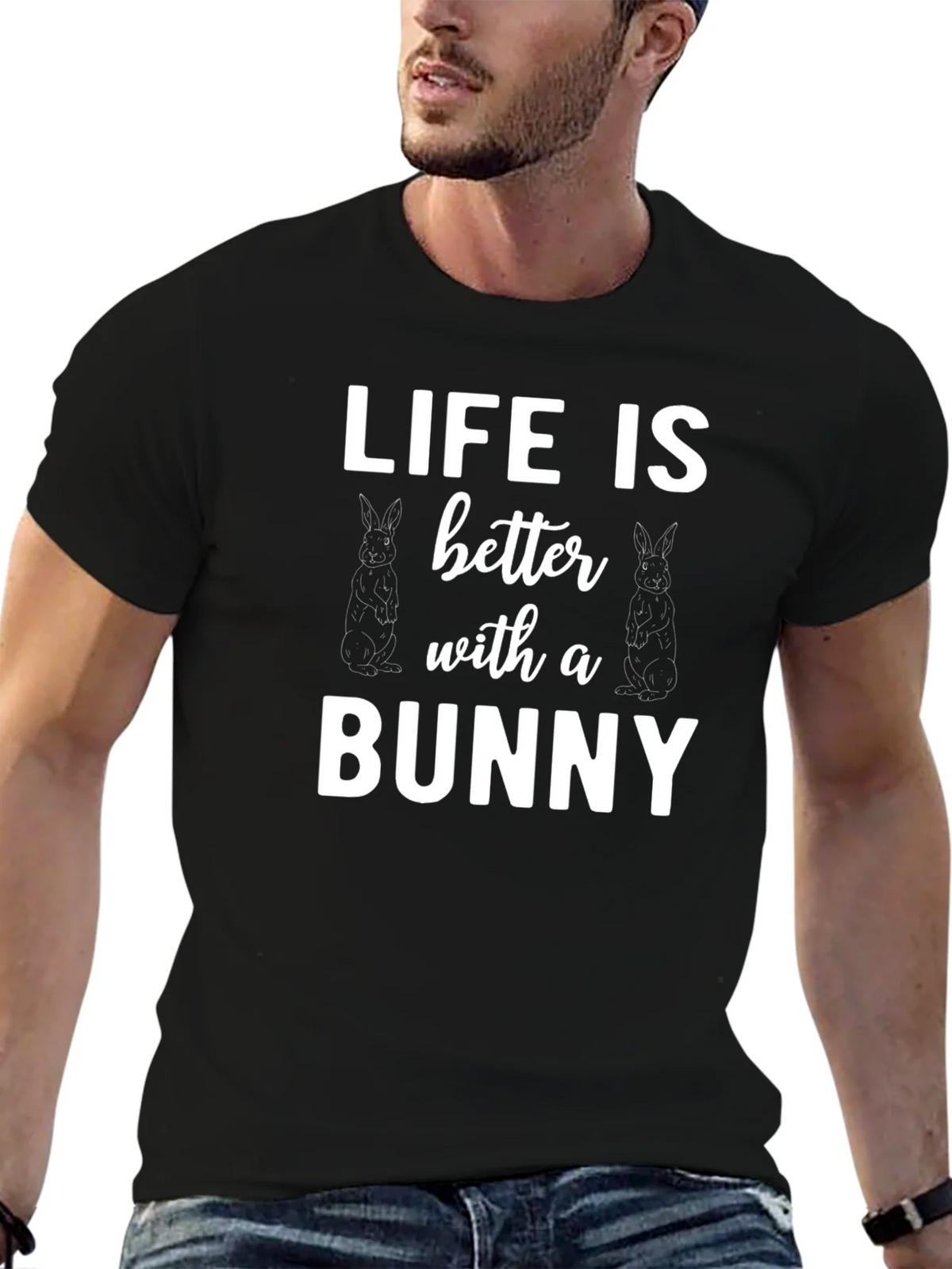 Life Is Better With a Bunny Graphic Tee product image 6