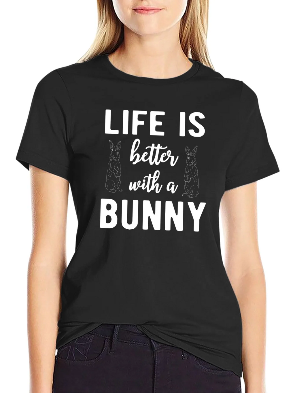 Life Is Better With a Bunny Graphic Tee product image 2