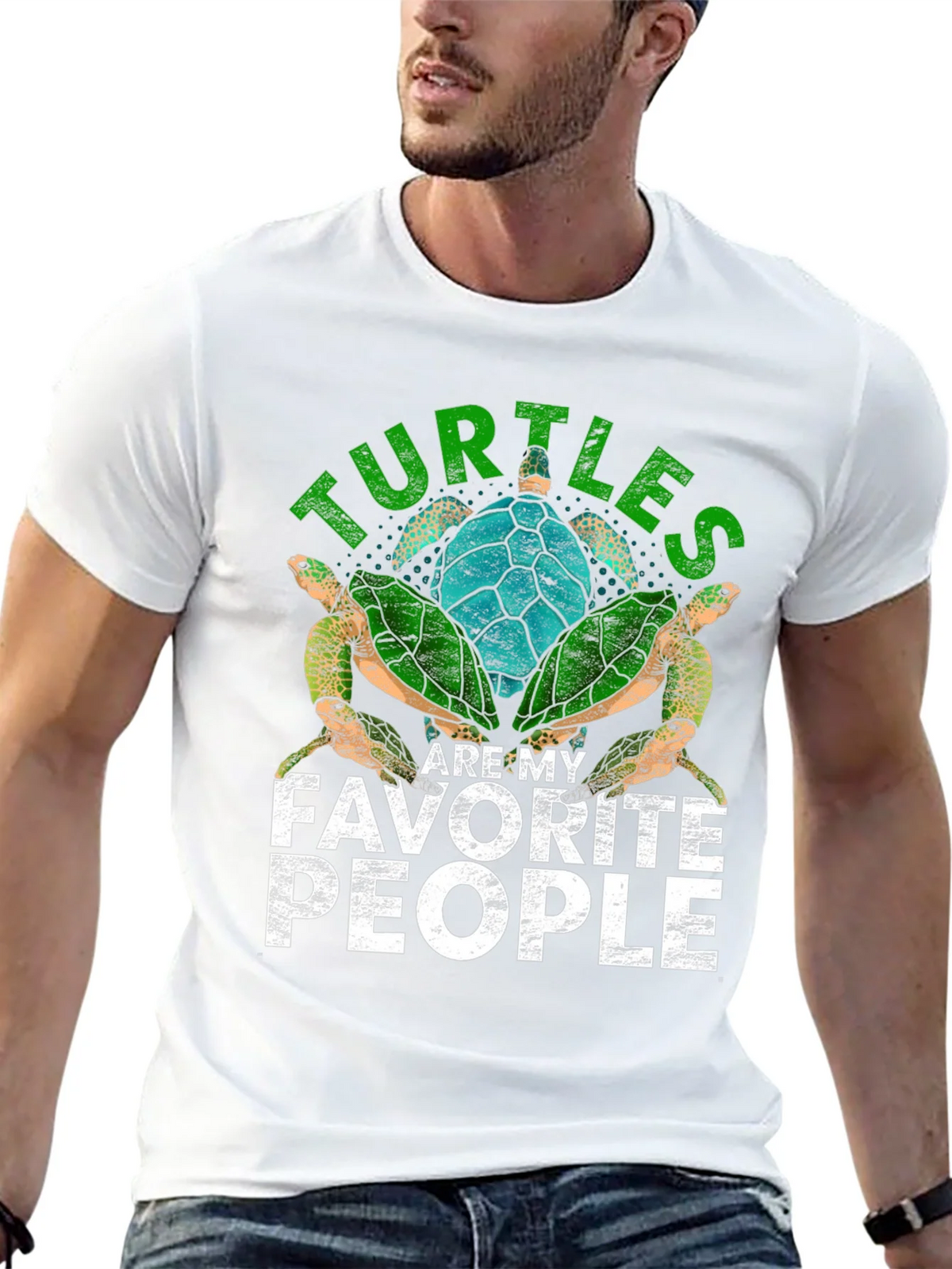 Turtles Are My Favorite People T-Shirt product image 4