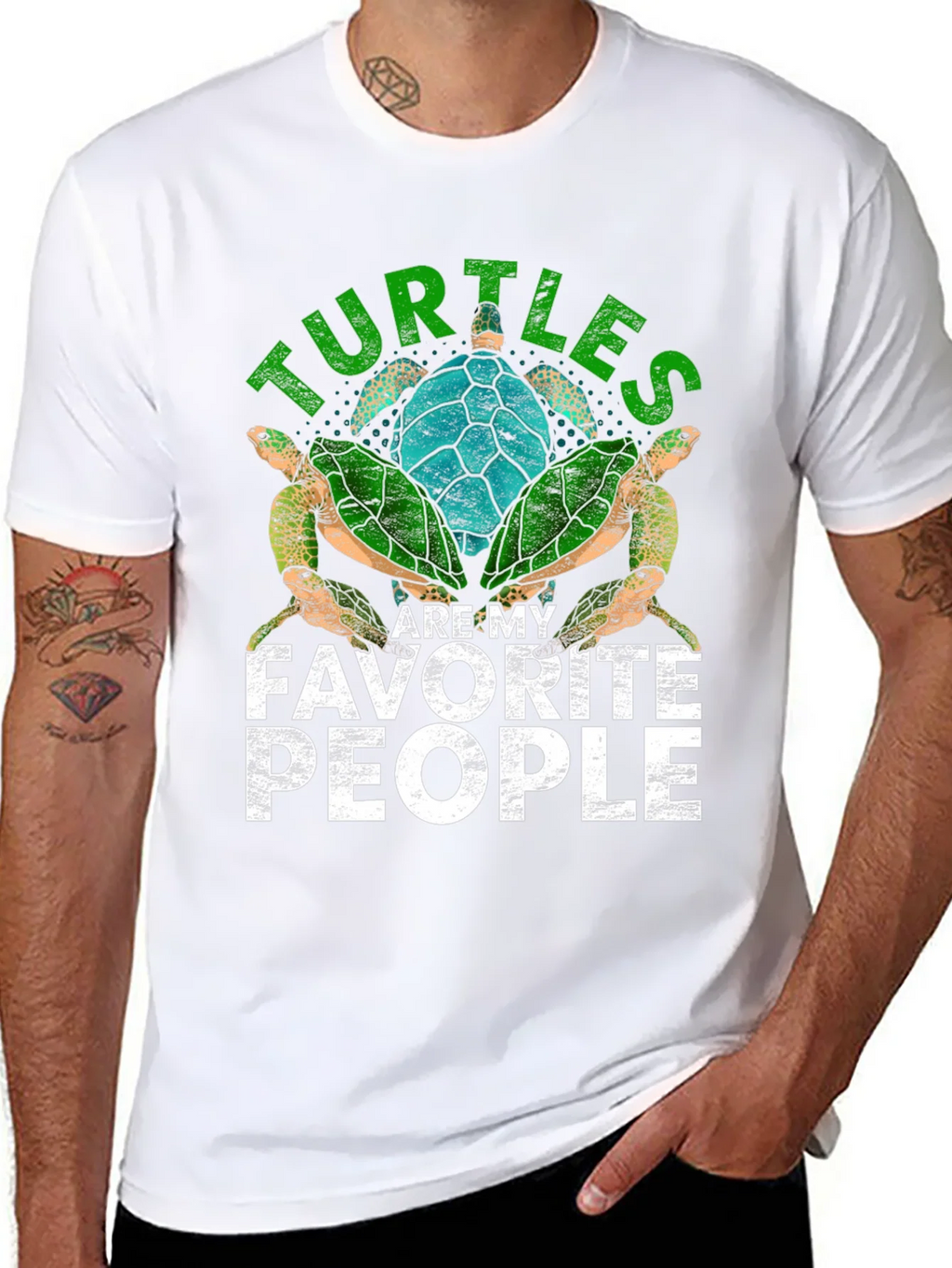 Turtles Are My Favorite People T-Shirt product image 10